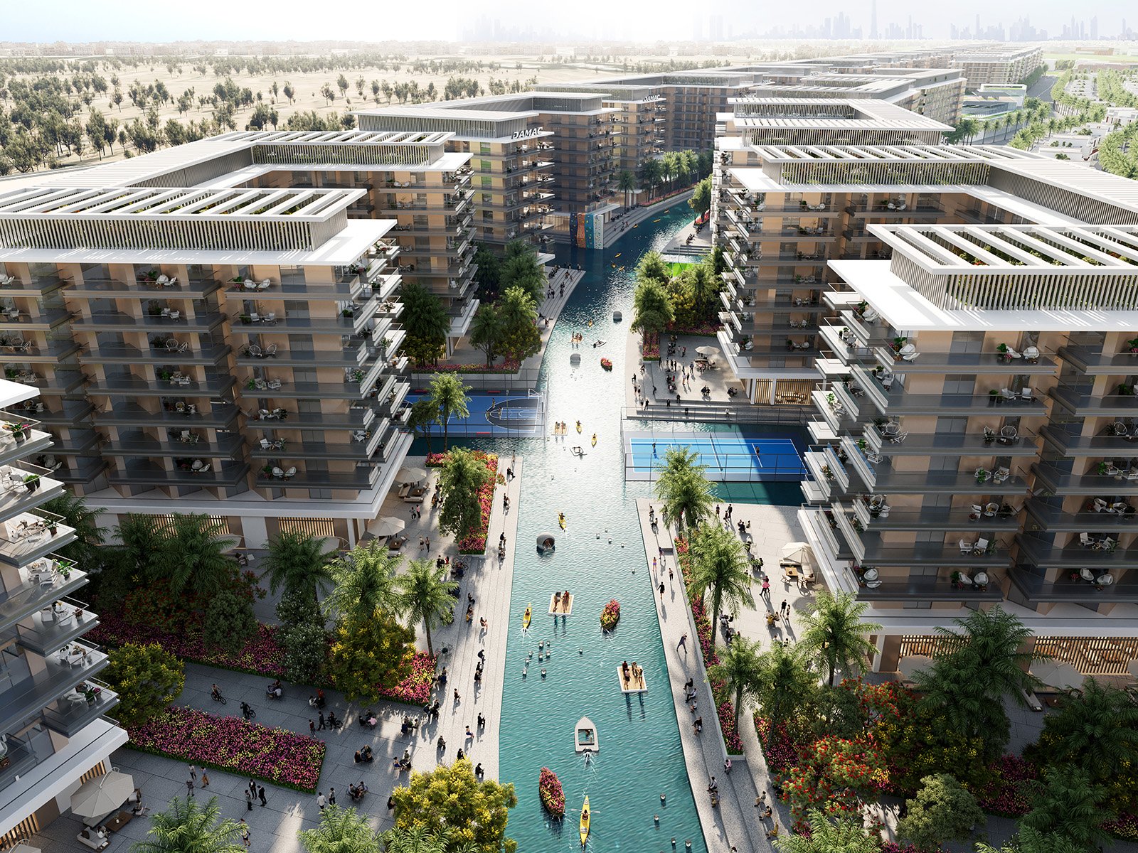 Damac Riverside 8 Canal View